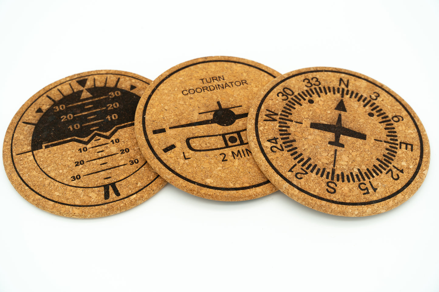 Aviation Sixpack Cork Pot Trivet