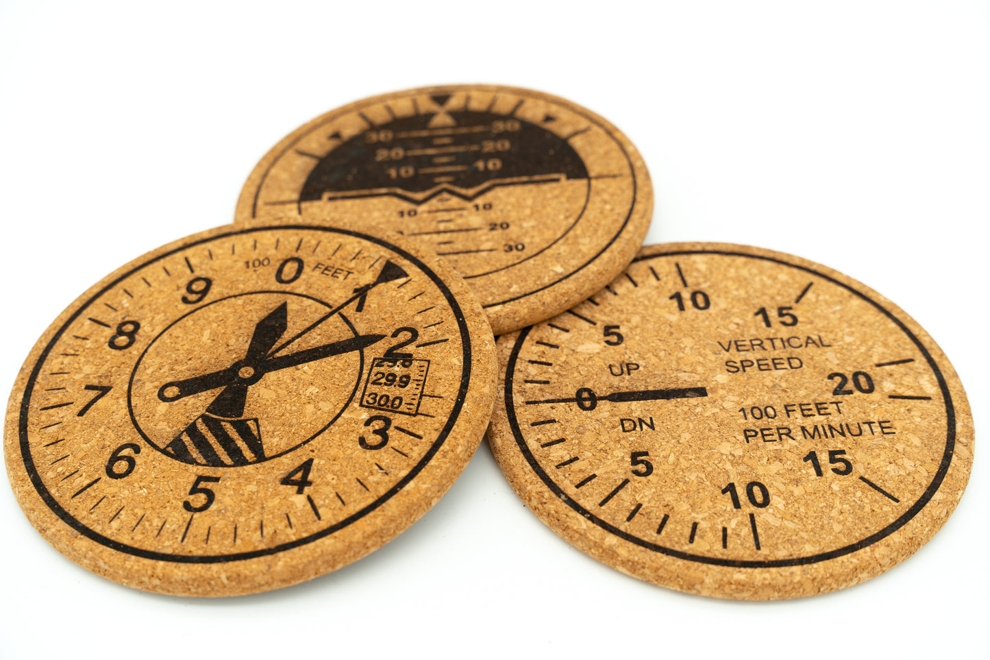 Aviation Sixpack Cork Pot Trivet